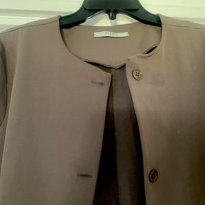 Olive green overcoat — perfect for spring